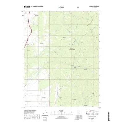 2020 Map of Pole Mountain, 2020 Print