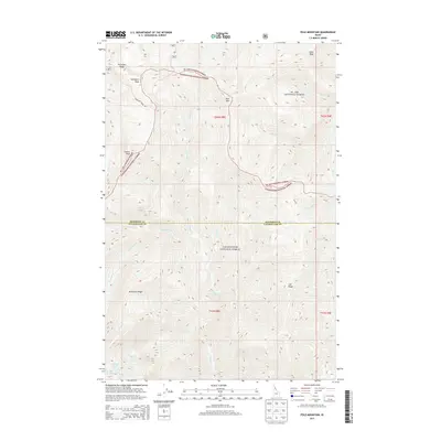 2013 Map of Pole Mountain, 2013 Print