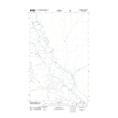 2011 Map of Polebridge, 2011 Print