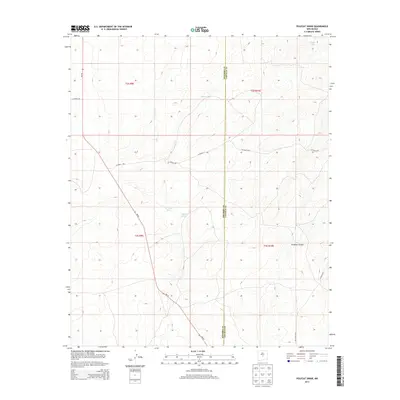 2013 Map of Polecat Draw, 2013 Print