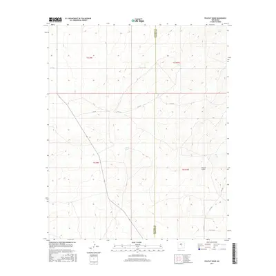 2017 Map of Polecat Draw, 2017 Print