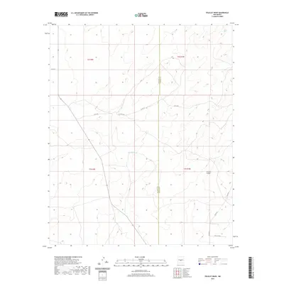 2020 Map of Polecat Draw, 2020 Print