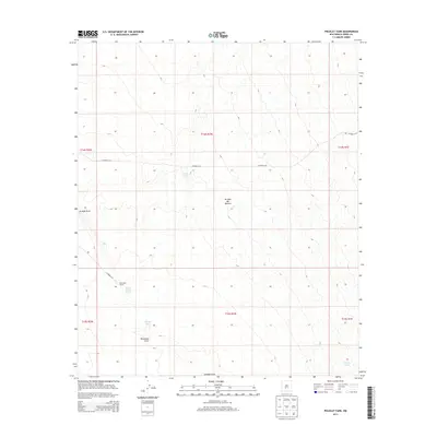 2013 Map of Polecat Tank, 2013 Print