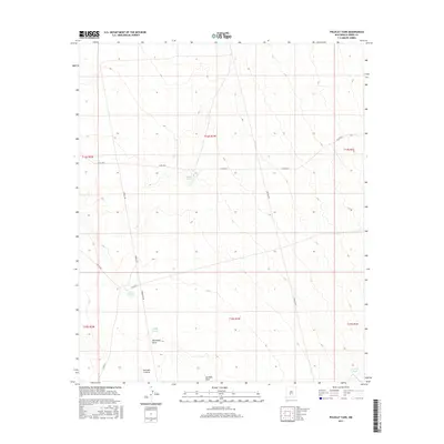 2017 Map of Polecat Tank, 2017 Print