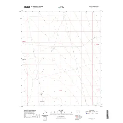 2023 Map of Polecat Tank, 2023 Print