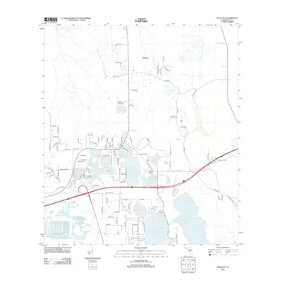 2012 Map of Polk City, 2012 Print