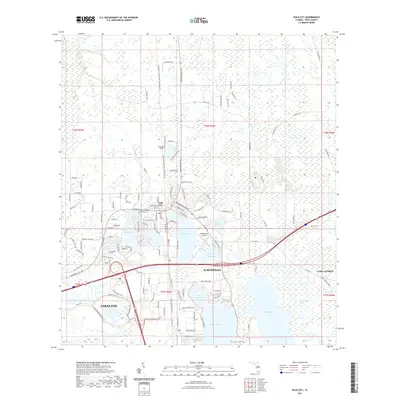 2021 Map of Polk City, 2021 Print