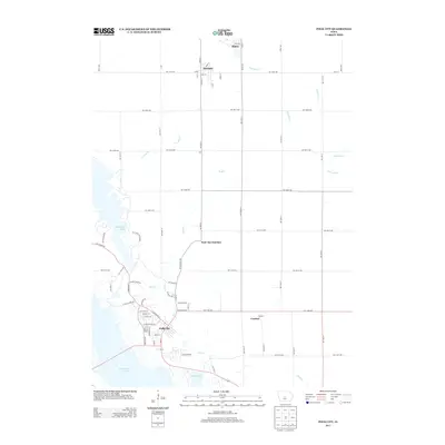 2013 Map of Polk City, 2013 Print
