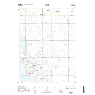2018 Map of Polk City, 2018 Print