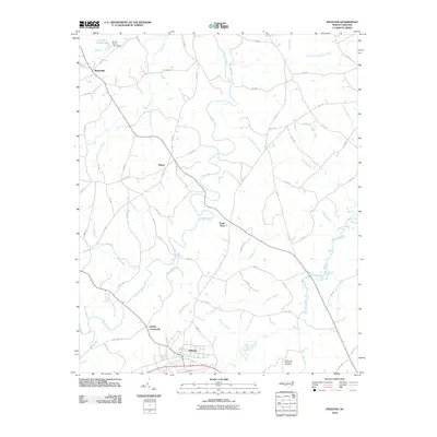 2010 Map of Polkton, 2010 Print
