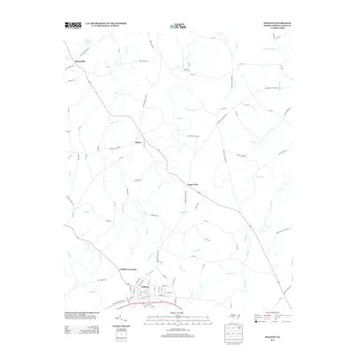 2013 Map of Polkton, 2013 Print