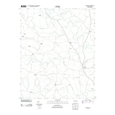 2010 Map of Polkville, 2010 Print