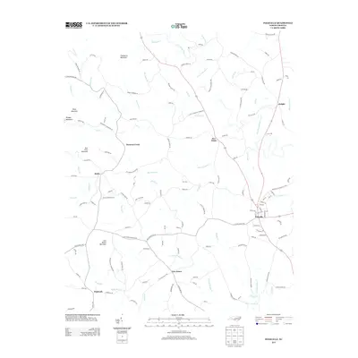 2013 Map of Polkville, 2013 Print