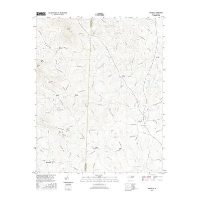 2016 Map of Polkville, 2016 Print