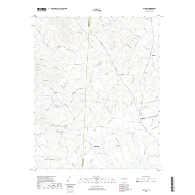 2019 Map of Polkville, 2019 Print