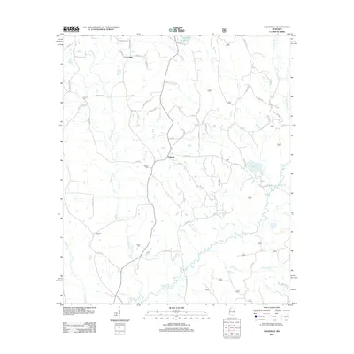 2012 Map of Polkville, 2012 Print