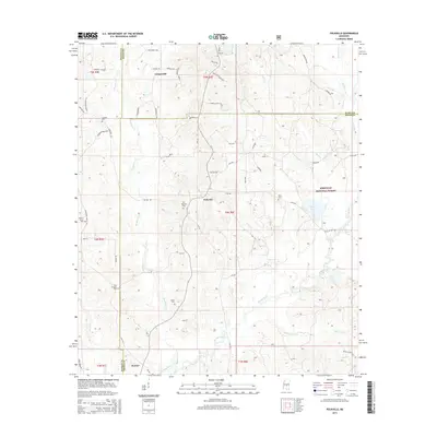 2015 Map of Polkville, 2015 Print