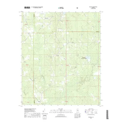 2018 Map of Polkville, 2018 Print
