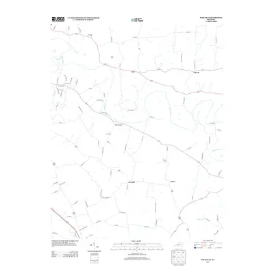 2013 Map of Polkville, 2013 Print