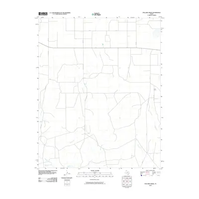 2010 Map of Pollard Creek, 2010 Print