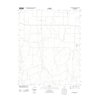 2012 Map of Pollard Creek, 2012 Print