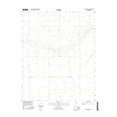 2016 Map of Pollard Creek NW, 2016 Print
