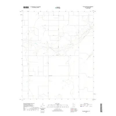 2019 Map of Pollard Creek NW, 2019 Print