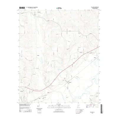 2014 Map of Pollard, 2014 Print