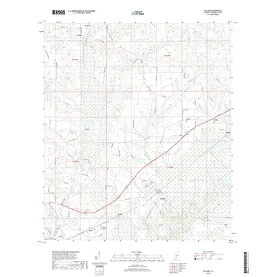2018 Map of Pollard, 2018 Print