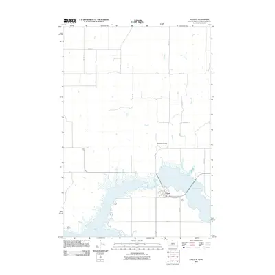 2011 Map of Pollock, 2011 Print