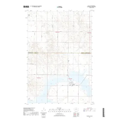 2017 Map of Pollock, 2017 Print