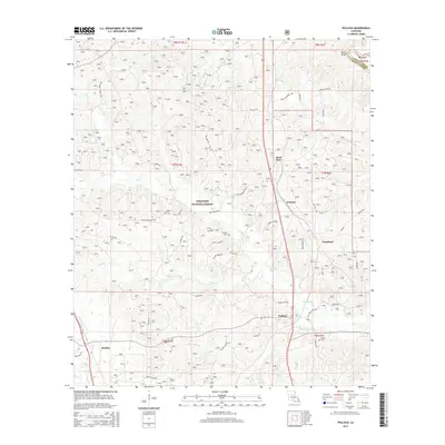 2015 Map of Pollock, 2015 Print