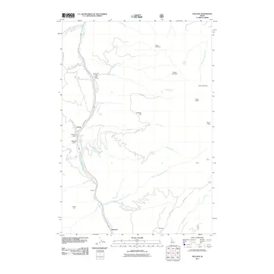 2011 Map of Pollock, 2011 Print