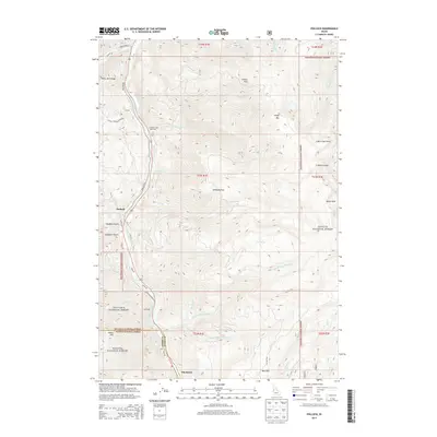 2013 Map of Pollock, 2013 Print