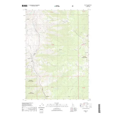 2020 Map of Pollock, 2020 Print