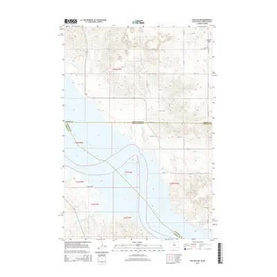 2015 Map of Pollock NW, 2015 Print
