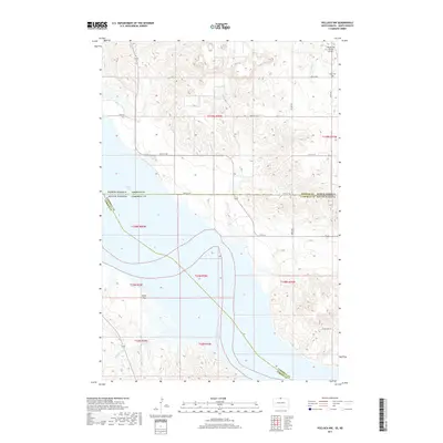 2017 Map of Pollock NW, 2017 Print