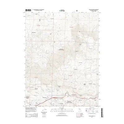 2015 Map of Pollock Pines, 2015 Print