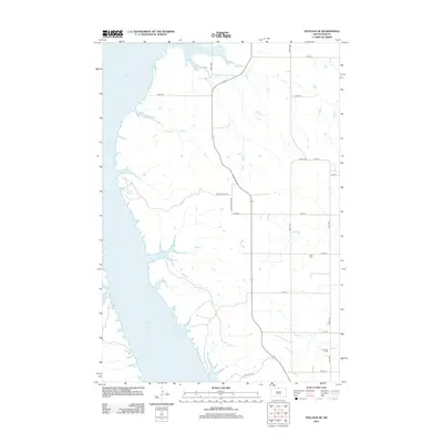 2012 Map of Pollock SE, 2012 Print