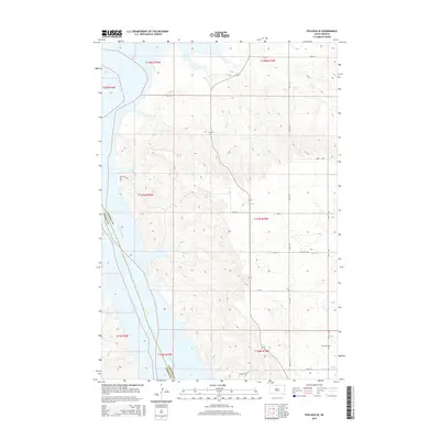 2015 Map of Pollock SE, 2015 Print