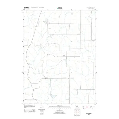 2012 Map of Pollock, 2012 Print