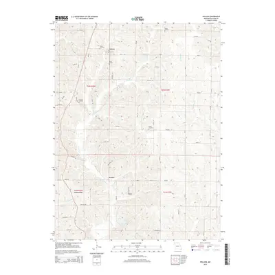 2015 Map of Pollock, 2015 Print