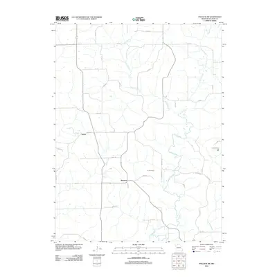 2012 Map of Pollock SW, 2012 Print
