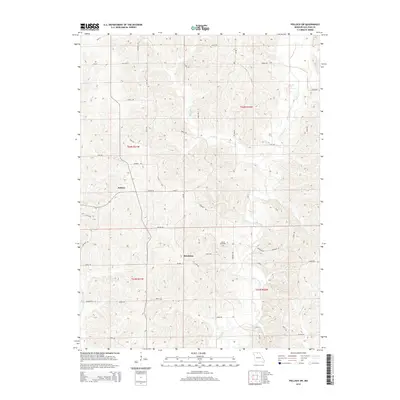 2014 Map of Pollock SW, 2014 Print