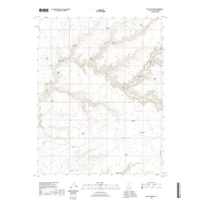 2020 Map of Pollys Pasture, 2020 Print