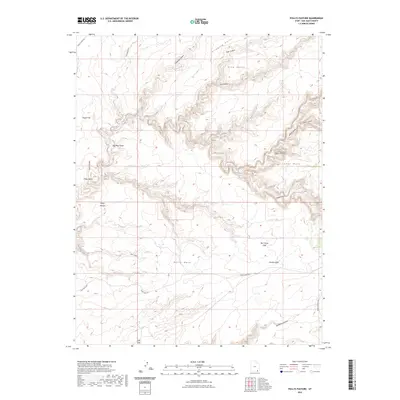 2023 Map of Pollys Pasture, 2023 Print