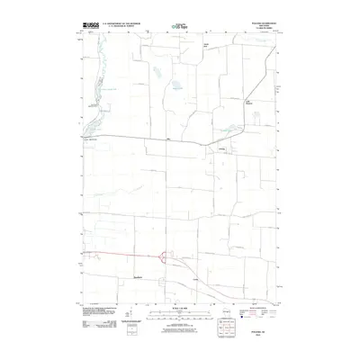 2010 Map of Polonia, 2010 Print