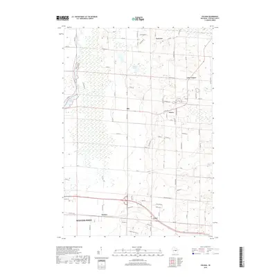 2018 Map of Polonia, 2018 Print