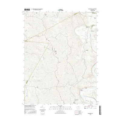 2016 Map of Polsgrove, 2016 Print