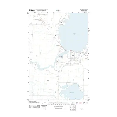 2011 Map of Polson, 2011 Print